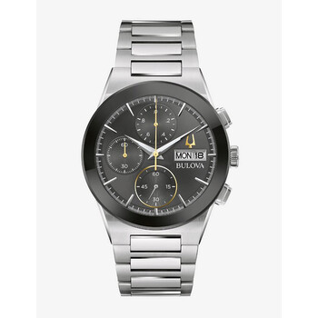 Đồng hồ Bulova Millennia Chronograph Quartz Mặt Đen 96C149 Nam Chính hãng Sale giá Rẻ tại XaXi World