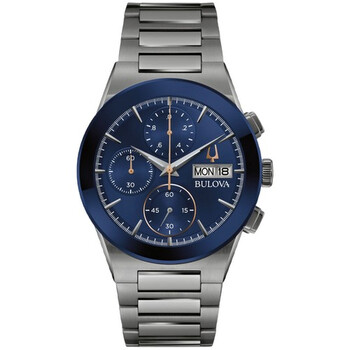 Đồng hồ Bulova Millennia Chronograph Quartz Mặt Xanh 98C143 Nam Chính hãng Sale giá Rẻ tại XaXi World