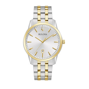 Đồng hồ Bulova Sutton Quartz Mặt Bạc 98B385 Nam Chính hãng Sale giá Rẻ tại XaXi World