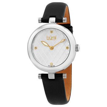 Đồng hồ Burgi Quartz Diamond Mặt Bạc BUR196SSB Nữ Chính hãng Sale giá Rẻ tại XaXi World