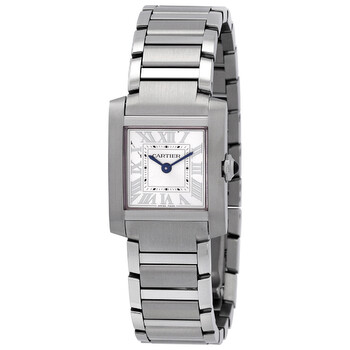 Đồng hồ Cartier Tank Francaise Quartz Mặt Bạc WSTA0065 Nữ Chính hãng Sale giá Rẻ tại XaXi World