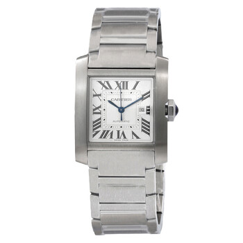 Đồng hồ Cartier Tank Francaise Automatic Mặt Bạc WSTA0067 Nữ Chính hãng Sale giá Rẻ tại XaXi World