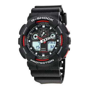 Đồng hồ Casio G-Shock Black Resin Strap GA100-1A4 Nam Chính hãng Sale giá Rẻ tại XaXi World