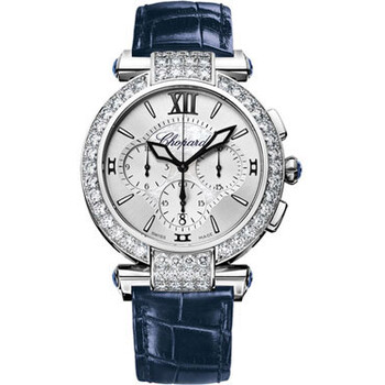 Đồng hồ Chopard Imperiale Chronograph Diamond Mặt Xà Cừ 18K White Gold 384211-1001 Nữ Chính hãng Sale giá Rẻ tại XaXi World