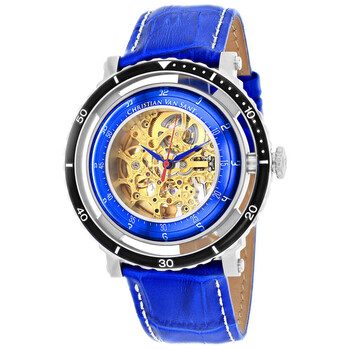 Đồng hồ Christian Van Sant Dome Automatic Mặt Vàng CV0741 Nam Chính hãng Sale giá Rẻ tại XaXi World