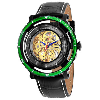 Đồng hồ Christian Van Sant Dome Automatic Mặt Vàng CV0745 Nam Chính hãng Sale giá Rẻ tại XaXi World