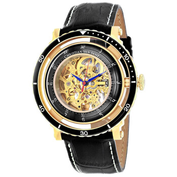 Đồng hồ Christian Van Sant Dome Automatic Mặt Vàng CV0750 Nam Chính hãng Sale giá Rẻ tại XaXi World