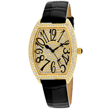 Đồng hồ Christian Van Sant Elegant Quartz Mặt Vàng CV4820 Nữ Chính hãng Sale giá Rẻ tại XaXi World
