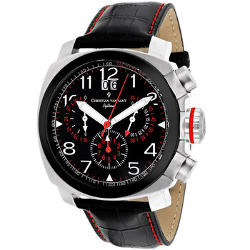 Đồng hồ Christian Van Sant Grand Python Chronograph Quartz Mặt Đen CV3AU1 Nam Chính hãng Sale giá Rẻ tại XaXi World