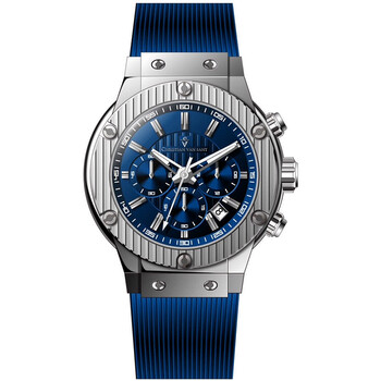 Đồng hồ Christian Van Sant Monarchy Chronograph Quartz Mặt Xanh CV8142 Nam Chính hãng Sale giá Rẻ tại XaXi World