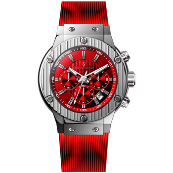 Đồng hồ Christian Van Sant Monarchy Chronograph Quartz Red Dial CV8144 Nam Chính hãng Sale giá Rẻ tại XaXi World
