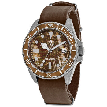 Đồng hồ Christian Van Sant Montego Vintage Quartz Mặt Nâu CV5201 Nam Chính hãng Sale giá Rẻ tại XaXi World