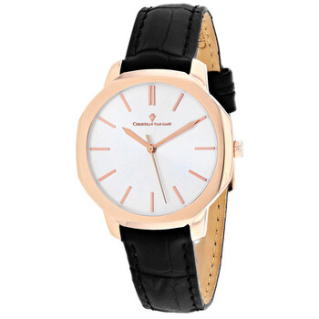 Đồng hồ Christian Van Sant Octave Slim Quartz Mặt Bạc CV0503 Nữ Chính hãng Sale giá Rẻ tại XaXi World