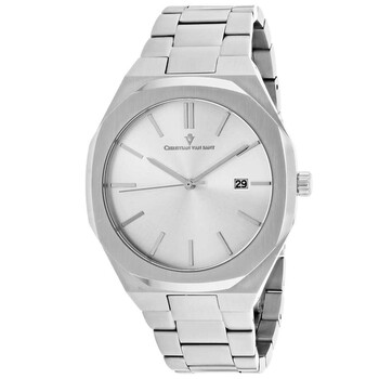 Đồng hồ Christian Van Sant Octavius Slim Quartz Mặt Bạc CV0521 Nam Chính hãng Sale giá Rẻ tại XaXi World