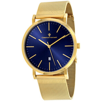 Đồng hồ Christian Van Sant Paradigm Quartz Mặt Xanh CV4324 Nam Chính hãng Sale giá Rẻ tại XaXi World