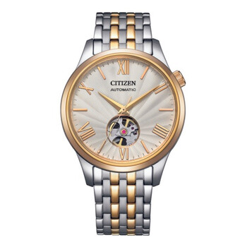 Đồng hồ Citizen Automatic Mặt Trắng Dây Demi NH9136-88A Nam Chính hãng Sale giá Rẻ tại XaXi World
