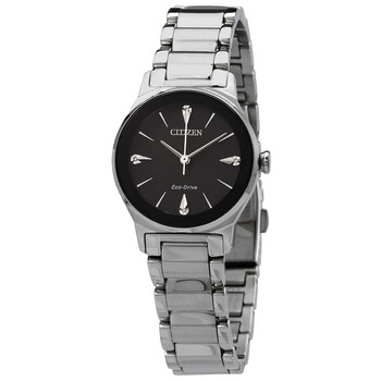 Đồng hồ Citizen Axiom Diamond Mặt Đen EM0730-57E Nữ Chính hãng Sale giá Rẻ tại XaXi World