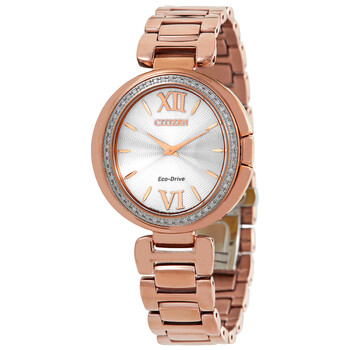 Đồng hồ Citizen Capella Diamond Mặt Bạc EX1503-54A Nữ Chính hãng Sale giá Rẻ tại XaXi World
