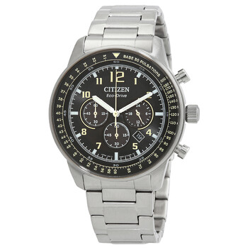 Đồng hồ Citizen Chronograph Eco-Drive Mặt Đen CA4500-83E Nam Chính hãng Sale giá Rẻ tại XaXi World