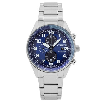 Đồng hồ Citizen Chronograph Eco-Drive Mặt Xanh CA0770-72L Nam Chính hãng Sale giá Rẻ tại XaXi World