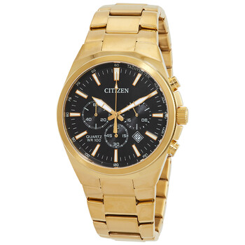 Đồng hồ Citizen Chronograph Quartz Mặt Đen AN8173-51E Nam Chính hãng Sale giá Rẻ tại XaXi World