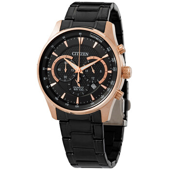 Đồng hồ Citizen Chronograph Quartz Mặt Đen AN8196-55E Nam Chính hãng Sale giá Rẻ tại XaXi World