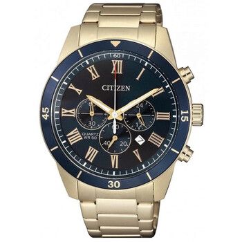 Đồng hồ Citizen Chronograph Quartz Mặt Xanh AN8169-58L Nam Chính hãng Sale giá Rẻ tại XaXi World