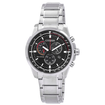 Đồng hồ Citizen Core Chronograph Mặt Đen AT1190-87E Nam Chính hãng Sale giá Rẻ tại XaXi World