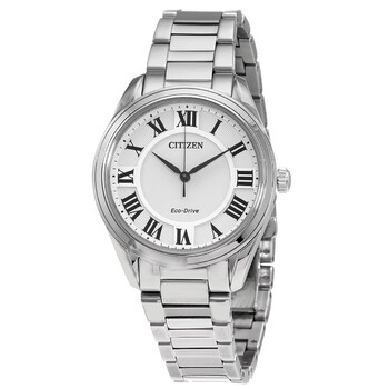 Đồng hồ Citizen Eco-Drive Arezzo Mặt Trắng EM0970-53A Nữ Chính hãng Sale giá Rẻ tại XaXi World