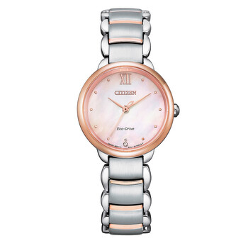 Đồng hồ Citizen Eco-Drive Mặt Xà Cừ EM0924-85Y Nữ Chính hãng Sale giá Rẻ tại XaXi World