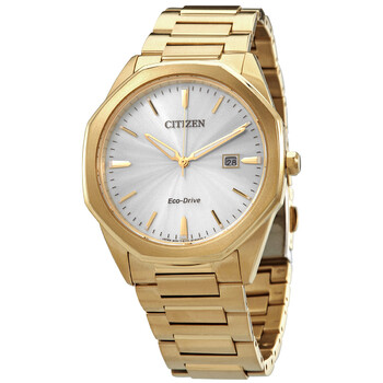 Đồng hồ Citizen Eco-Drive Octagon Mặt Bạc BM7492-57A Nam Chính hãng Sale giá Rẻ tại XaXi World