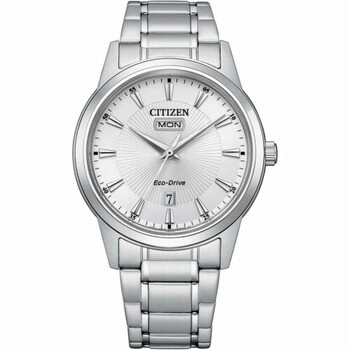 Đồng hồ Citizen Eco-Drive Mặt Bạc AW0100-86A Nam Chính hãng Sale giá Rẻ tại XaXi World