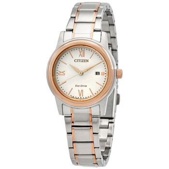 Đồng hồ Citizen Eco-Drive Mặt Trắng Dây Demi FE1226-82A Nữ Chính hãng Sale giá Rẻ tại XaXi World