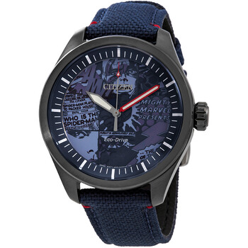 Đồng hồ Citizen Marvel Heroes Mặt Xanh AW2037-04W Nam Chính hãng Sale giá Rẻ tại XaXi World