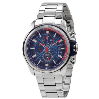 Đồng hồ Citizen Marvel Spider-Man Eco-Drive Chronograph Mặt Xanh CA0429-53W Nam Chính hãng Sale giá Rẻ tại XaXi World