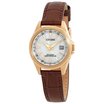 Đồng hồ Citizen Perpetual World Time Mặt Trắng EC1183-16A Nữ Chính hãng Sale giá Rẻ tại XaXi World
