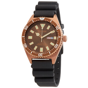 Đồng hồ Citizen Promaster Automatic Mặt Nâu NY0125-08W Nam Chính hãng Sale giá Rẻ tại XaXi World