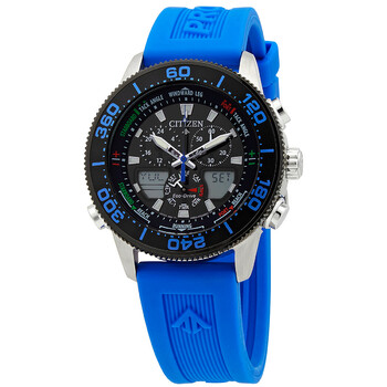 Đồng hồ Citizen Promaster Sailhawk Alarm World Time Chronograph Analog-Digital Mặt Đen JR4068-01E Nam Chính hãng Sale giá Rẻ tại XaXi World