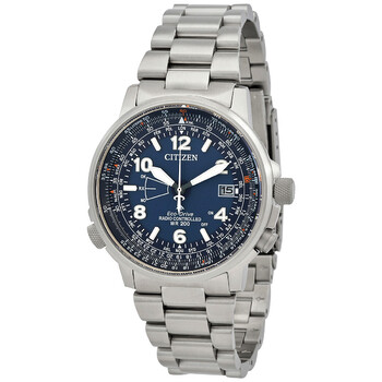 Đồng hồ Citizen Promaster Sky Perpetual World Time Mặt Xanh CB0240-88L Nam Chính hãng Sale giá Rẻ tại XaXi World