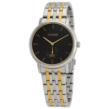 Đồng hồ Citizen Quartz Mặt Đen Dây Demi BE9174-55E Nam Chính hãng Sale giá Rẻ tại XaXi World