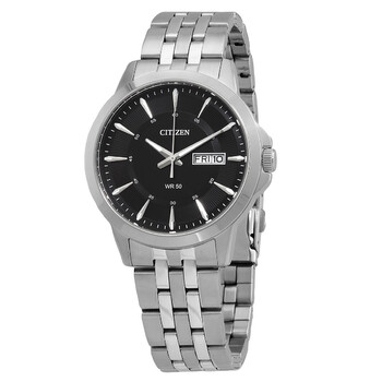 Đồng hồ Citizen Quartz Mặt Đen Stainless Steel BF2011-51E Nam Chính hãng Sale giá Rẻ tại XaXi World