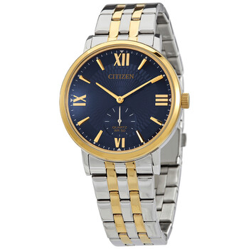Đồng hồ Citizen Quartz Mặt Xanh Dây Demi BE9176-76L Nam Chính hãng Sale giá Rẻ tại XaXi World