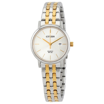 Đồng hồ Citizen Quartz Mặt Bạc Dây Demi EU6094-53A Nữ Chính hãng Sale giá Rẻ tại XaXi World