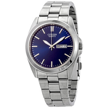 Đồng hồ Citizen Quartz Mặt Xanh Stainless Steel BF0580-57L Nam Chính hãng Sale giá Rẻ tại XaXi World
