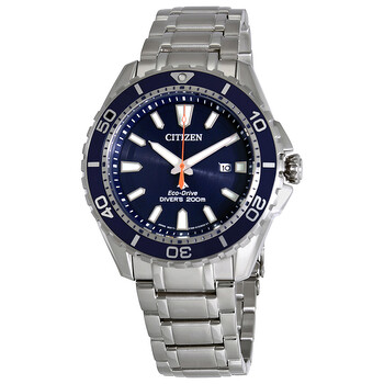 Đồng hồ Citizen Promaster Diver 200 Meters Eco-Drive Mặt Xanh Steel BN0191-55L Nam Chính hãng Sale giá Rẻ tại XaXi World