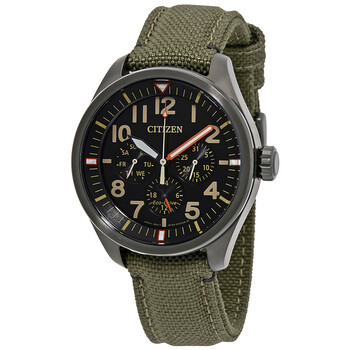 Đồng hồ Citizen Chandler Multifunction Mặt Đen BU2055-16E Nam Chính hãng Sale giá Rẻ tại XaXi World