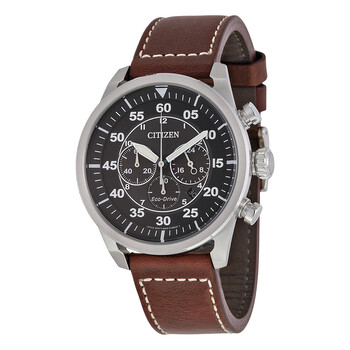 Đồng hồ Citizen Avion Eco-Drive Chronograph Mặt Đen CA4210-24E Nam Chính hãng Sale giá Rẻ tại XaXi World