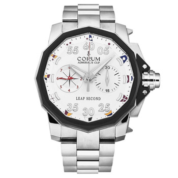 Đồng hồ Corum Admiral Cup Chronograph Automatic Mặt Trắng A895/04303 Nam Chính hãng Sale giá Rẻ tại XaXi World
