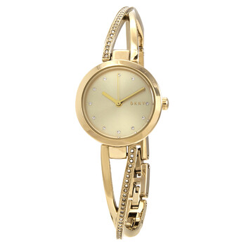 Đồng hồ Dkny Crosswalk Quartz Crystal Mặt Vàng NY2830 Nữ Chính hãng Sale giá Rẻ tại XaXi World