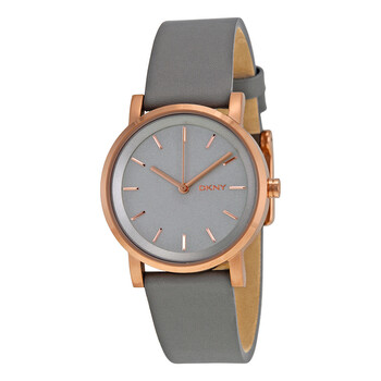 Đồng hồ Dkny Soho Gray Pearlized Dial Gray Leather NY2341 Nữ Chính hãng Sale giá Rẻ tại XaXi World